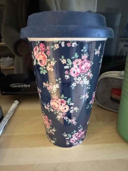 Photo of free Ceramic coffee cup with lid (Gleneagles area, Wboro NN8) #1