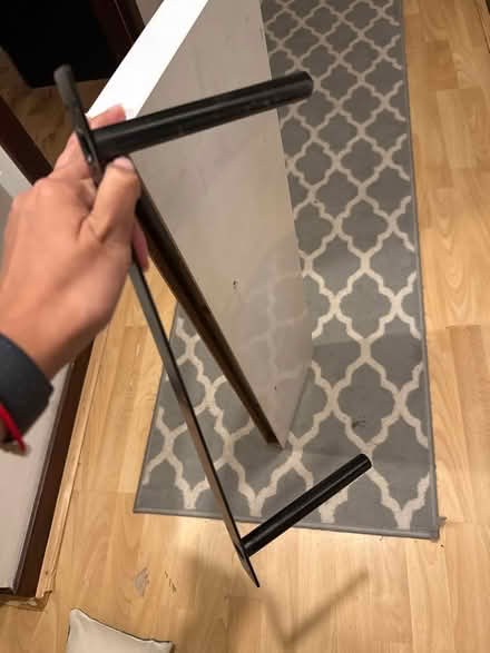 Photo of free White gloss floating shelf (Sl1) #3