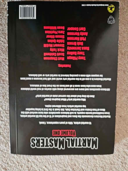 Photo of free Martial masters book (Redditch B97) #2