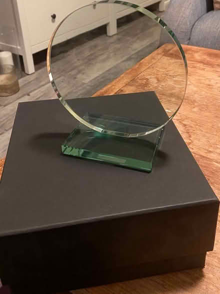 Photo of free Blank glass award trophy for engraving (Haywards Heath RH16) #1
