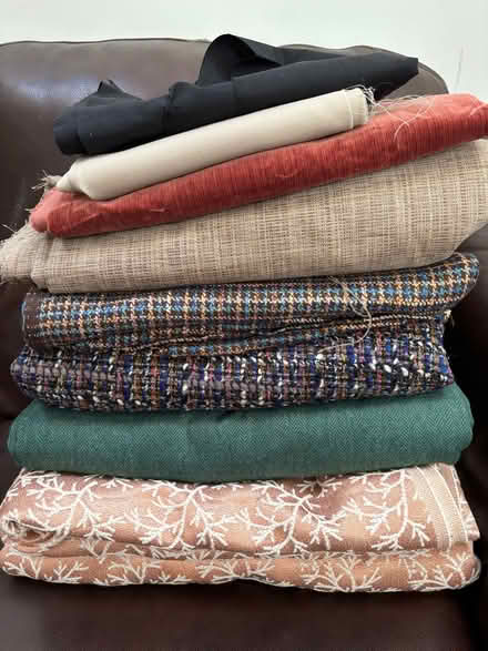 Photo of free Fabric bundle- fashion, tailoring, inc. wool, long lengths (Oxhey Hall WD19) #1