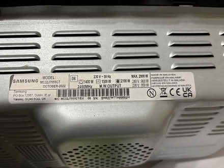 Photo of free Microwave combi oven (fix it?) (Scole IP21) #2