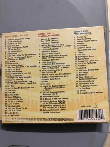 Photo of free 3 CD Set James Last (Westbury BA13) #2