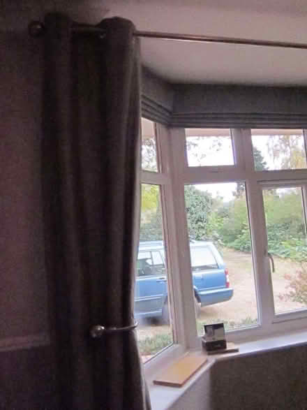 Photo of free chrome curtain rail (Loddon NR14) #3