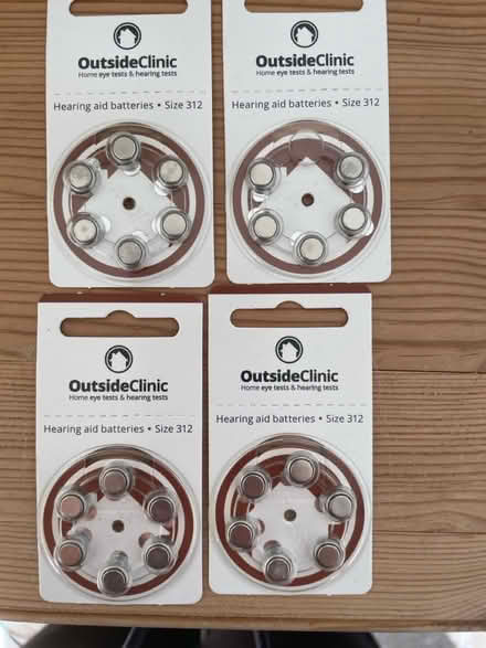 Photo of free Hearing aid batteries size 312 (YO61 Easingwold) #1
