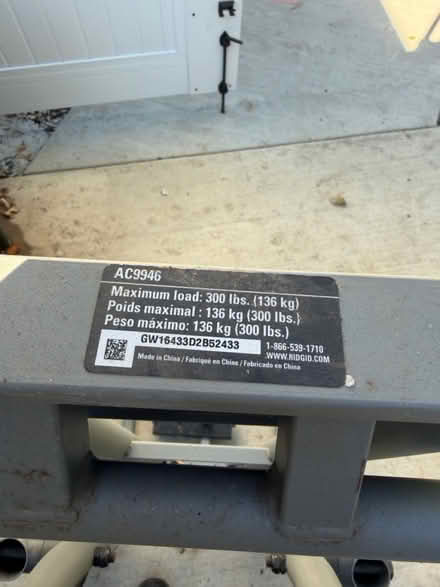 Photo of free Rigid Miter Saw Stand (Mundelein IL) #3