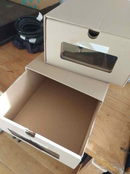 Photo of free 10 carboard storage boxes - 35 cm x 24 cm x 13 cm (Cutteslowe OX2) #1