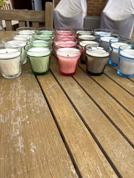 Photo of free coloured glass scented candles (Boxmoor, Hemel Hempstead) #1