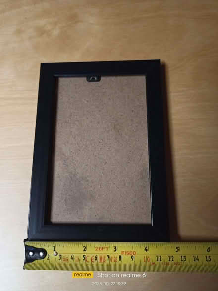 Photo of free Small black photo frame - size in photos (Fords Farm RG31) #2