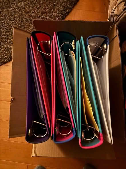 Photo of free Binders x 6 (K2J 1S9) #1