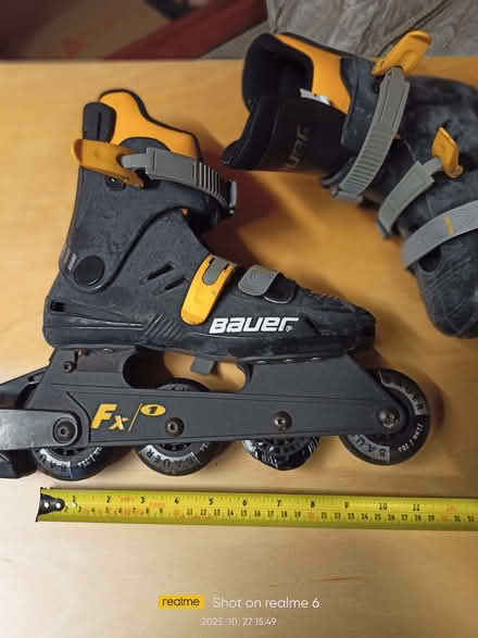 Photo of free Bauer inline skates UK size 4 - see details (Fords Farm RG31) #2