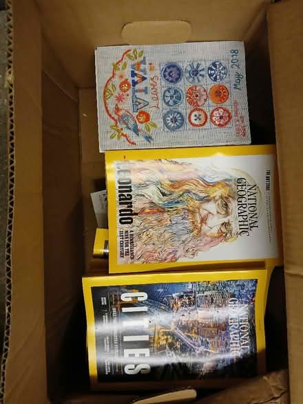 Photo of free Box of National Geographic and Viva Lewes magazines (Lewes BN7) #1