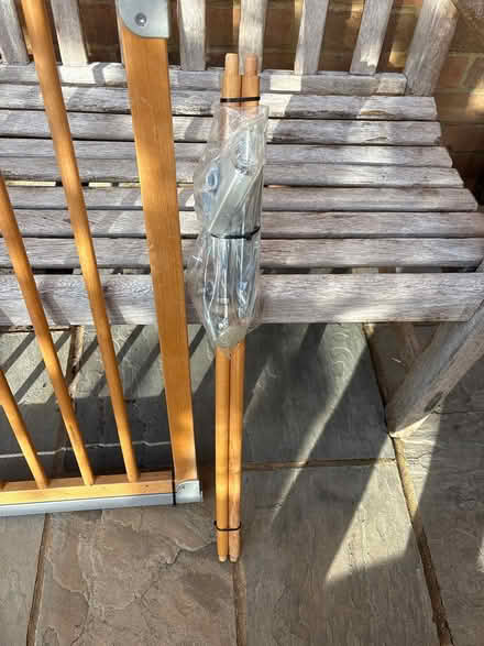 Photo of free Wooden chair gate (Boxmoor, Hemel Hempstead) #2