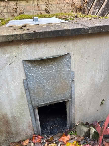 Photo of free Concrete coal bumker (Shotesham) #3