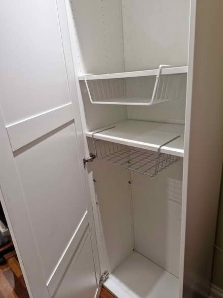 Photo of free ikea besta single wardrobe (Church Village CF38) #1