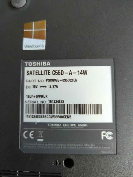 Photo of free Toshiba satellite C550 laptop (Stow-on-the-Wold GL54) #3