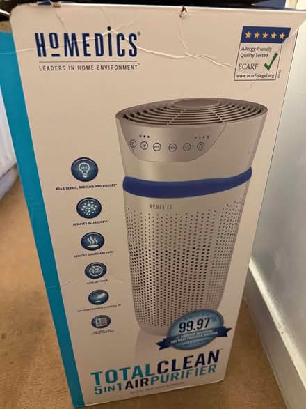 Photo of free HoMedics Air Purifier (Archway N19) #1