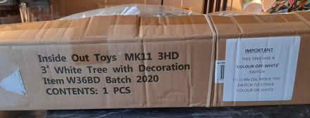 Photo of free 3ft LED White Christmas Tree (Shirley CR0) #2