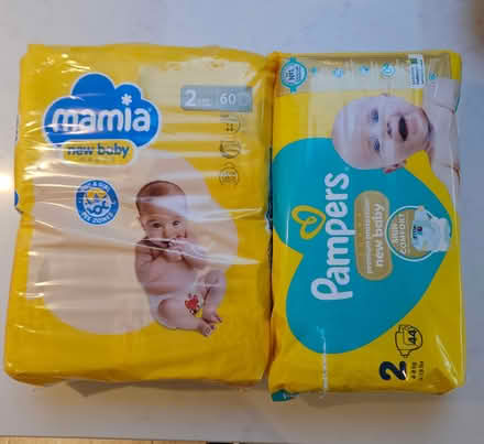 Photo of free 2 x size 2 nappies (Ware SG12) #1