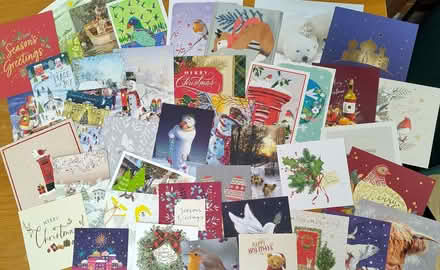 Photo of free Christmas card fronts for crafting (Slinfold RH13) #1