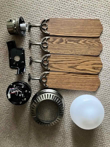 Photo of free Ceiling fan with light (South Sterling Heights) #2