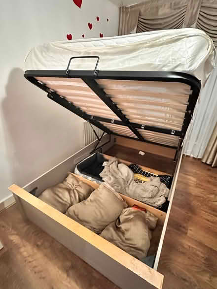 Photo of free Small Double Bed & Mattress (Highbury N7) #3