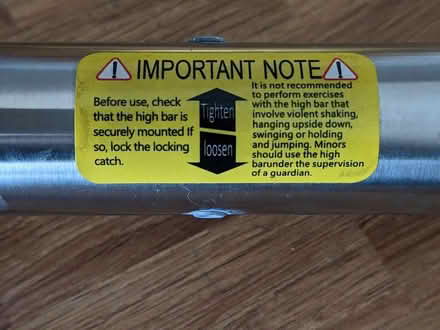 Photo of free pull up bar (snodland) #2