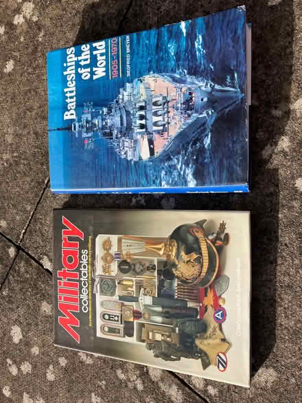 Photo of free Military Collectables, Battleships of tour World books (Hugglescote LE67) #1