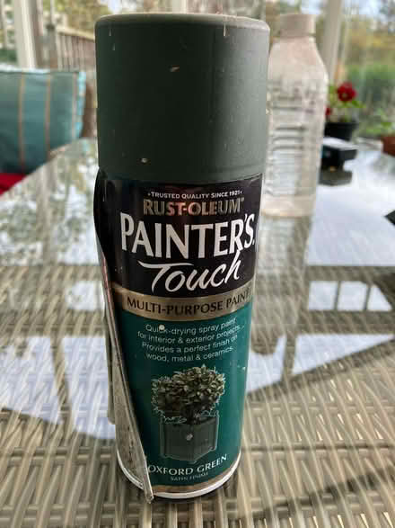 Photo of free 'Oxford Green' Spray Paint (Sutton Pools OX14) #1