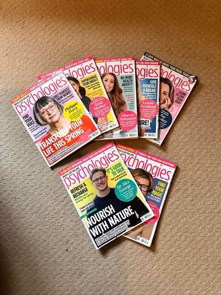 Photo of free 7 x Psychologies magazine (2024 editions) (Colchester CO4) #1