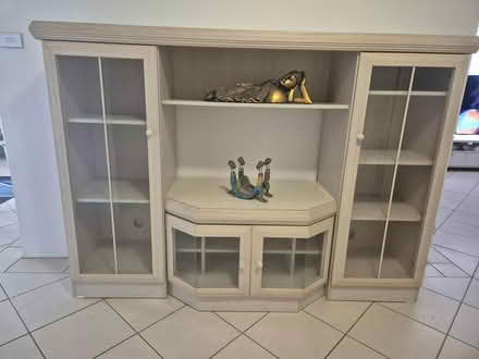 Photo of free TV unit adjustable shelves (Berkeley Vale) #1