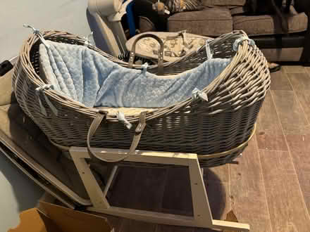 Photo of free Rocking Moses basket (Levenshulme M19) #1