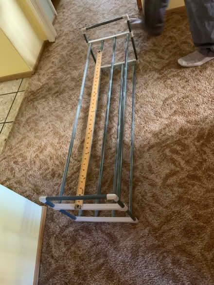 Photo of free Long shoe rack (Saratoga) #2