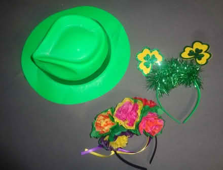 Photo of free Costume head pieces / pom poms (Jackson Heights, Queens) #1