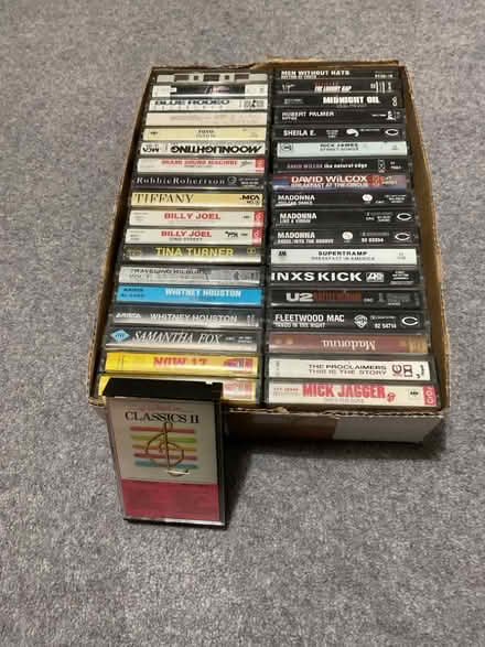Photo of free 1980’s commercial cassette recordings (Brasenose OX11) #1