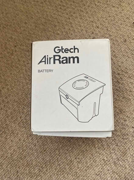 Photo of free Gtech AirRam battery for carpet sweeper (Iffley Road OX4) #2