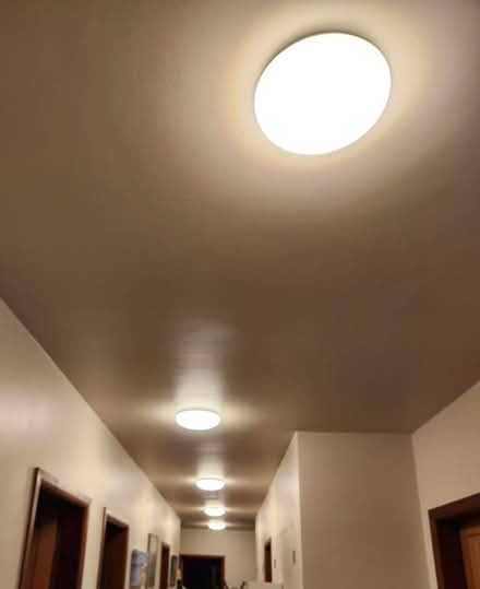 Photo of free 5 Flush to Ceiling Light Fixtures (New Tupton S42) #2