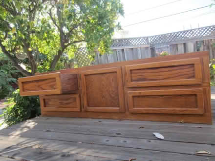 Photo of free Oak drawer set (Homestead area of Sunnyvale) #1