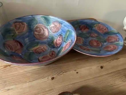 Photo of free Pretty serving bowl & plate (Marden, Devizes SN10) #1