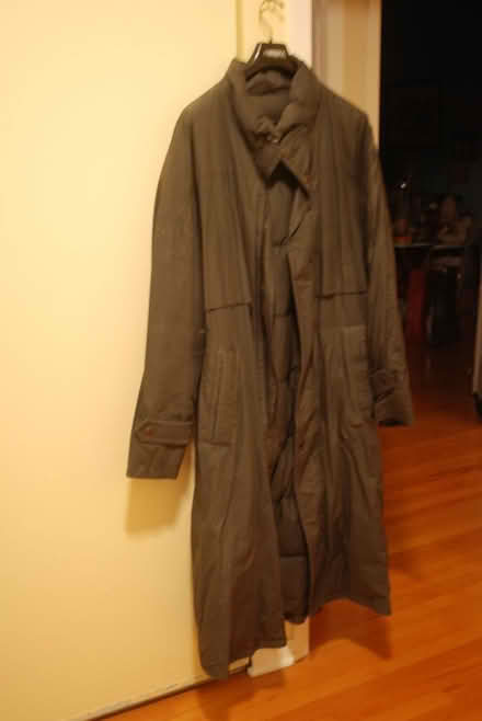 Photo of free Down filled Overcoat, XTall, Large (gatineau ave & de bourgogne st) #1