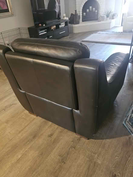 Photo of free Large leather recliner (Old Town Scottsdale) #3