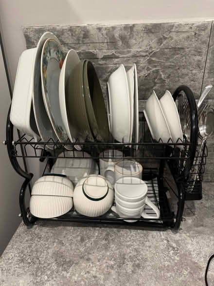Photo of free Dish Rack and dishes (Ealing Broadway W7) #2