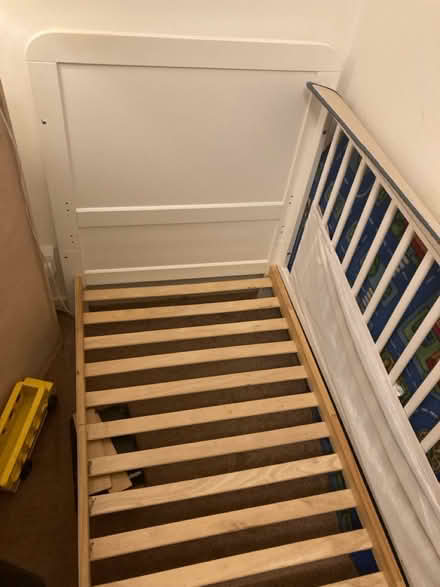 Photo of free Toddler cot bed 0-4 (St Erth) #2