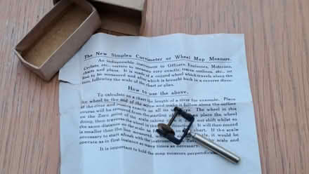 Photo of free Curvimeter / wheel map measurer (Benson OX10) #1