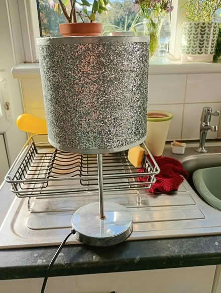 Photo of free Lamp with sparkly shade (Temple Cowley OX4) #1