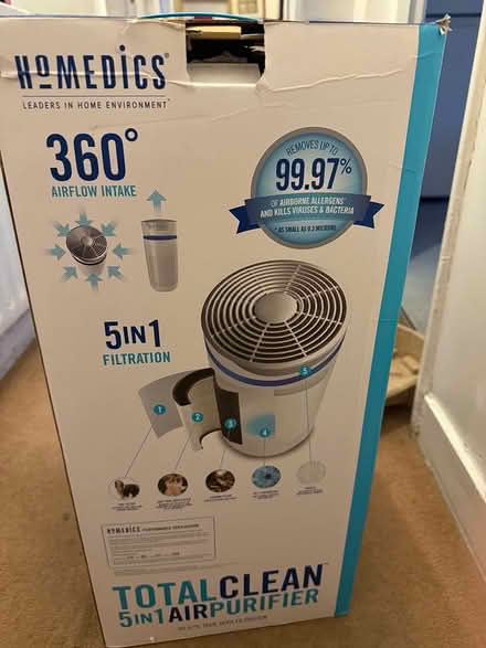 Photo of free HoMedics Air Purifier (Archway N19) #3