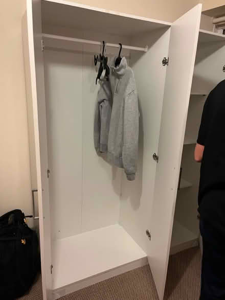 Photo of free White Wardrobe (bh2 5ra) #2