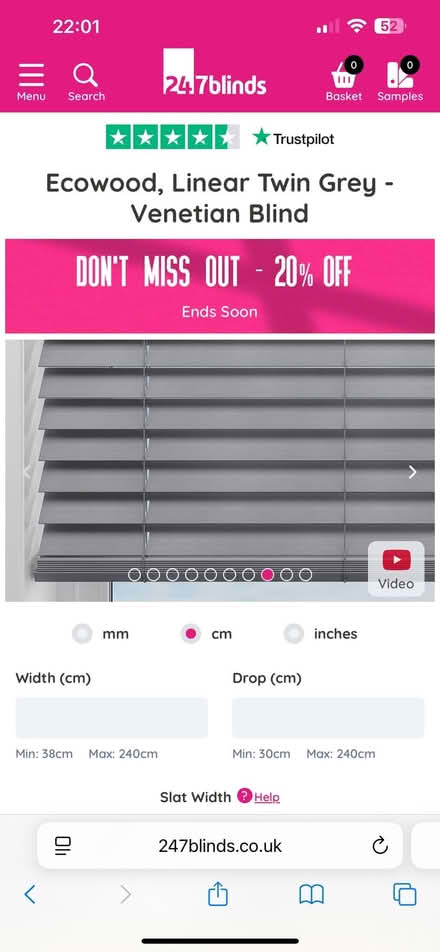 Photo of free Venetian blinds (Harrietsham ME17) #3