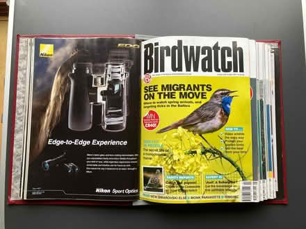 Photo of free 10 x Binders of Birdwatch magazine. (Harvey Close BS22) #1