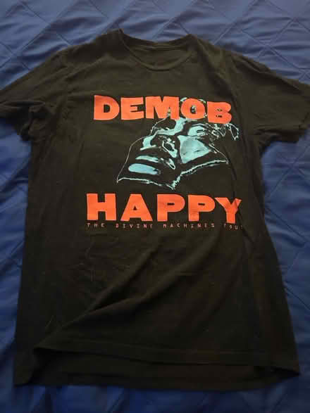 Photo of free Black Demob Happy tshirt (North Hollywood) #1